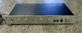 Nikko Beta Ii Pre Amp Rack Mount Silver Face Vintage Pre Amplifier