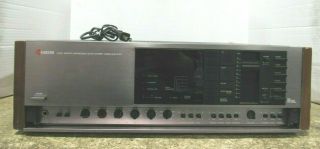 Vintage Kyocera R - 861 Quartz Synthesized Am/fm Stereo Tuner Amplifier For Repair