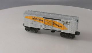 Lionel 3474 Vintage O Western Pacific Operating Boxcar EX/Box 2