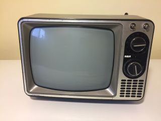 Rca Vintage Black And White Tv Model Cc 125w