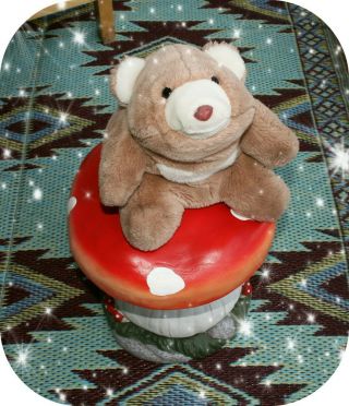 Vintage 1980 Gund Teddy Bear Plush Stuffed Animal Toy