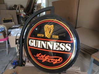Guinness Beer Sign Old Neo Neon Led Tavern Pub Light Bar Harp Logo Man Cave L@@k