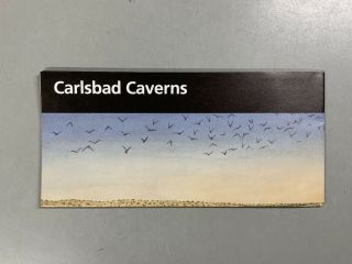 Nps Carlsbad Caverns National Park Brochure Map - Mexico Nm -