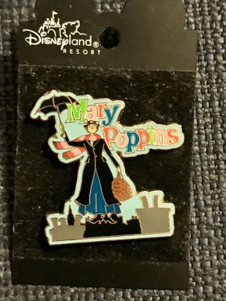 Disneyland Mary Poppins 40th Anniversary Umbrella Bag Disney Pin