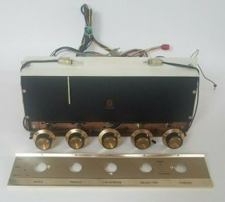 Motorola Stereo Console Pre - Amp and Tuner HS - 776 - A 1960 All - Tube 2