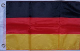 12x18 German Germany Boat Flag With Brass Grommets Usa Seller