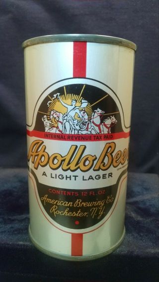 Apollo Light Lager Beer Late 1930 
