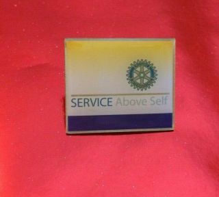 Rotary International Service Above Self Pin