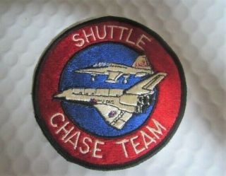 Vintage Nasa Shuttle Chase Team Patch & Vintage Spacelab Esa Nasa Patch