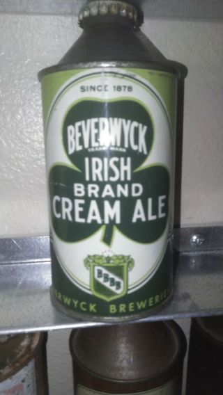Beverwyck Irish Brand Cream Ale Cone Top 1/1,