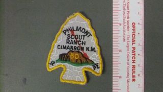 Boy Scout Philmont 50th Anniversary Arrowhead 5025hh