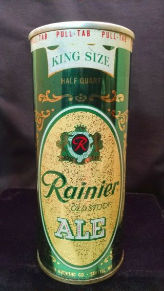 Rainier Old Stock Ale King Size Early 1960 
