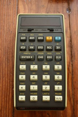 Hewlett Packard HP - 25 Vintage Scientific Calculator with Case,  Charger 2