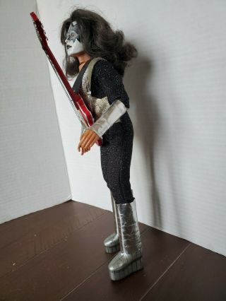 VINTAGE KISS 1978 ACE FREHLEY MEGO DOLL ' MUSCLE ' VERSION Aucoin with GUITAR 2