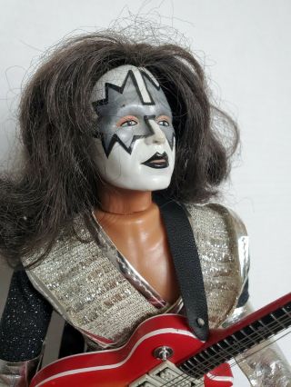 VINTAGE KISS 1978 ACE FREHLEY MEGO DOLL ' MUSCLE ' VERSION Aucoin with GUITAR 3