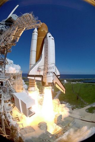 Sts - 66 Launch Space Shuttle Atlantis 8x12 Photograph