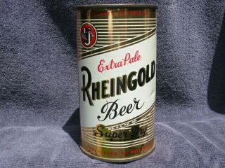 Rheingold Beer Can B/o United States Brewing Chicago,  Illinois Tough Sparkler
