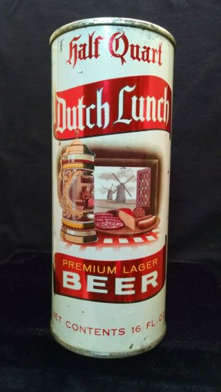 Dutch Lunch Premium Lager Beer Mid 1950 