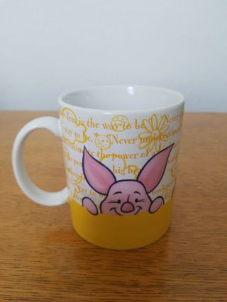 Disney Store Winnie The Pooh And Piglet Large Coffee Mug Collectable Mug