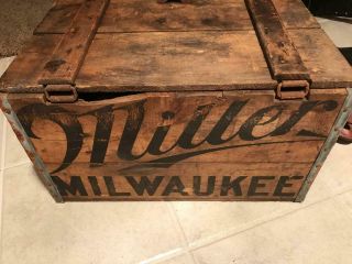 Miller High Life Railroad’s Crate With 13 Early Scarce Bottles