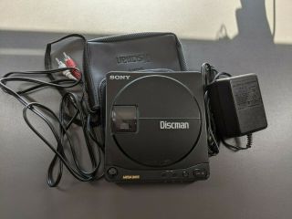 Vintage Sony Discman Model D - 9 Portable Cd Player