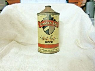 Vintage Golden Age Cone Top Beer Can 1 Quart Spokane Wa (empty)
