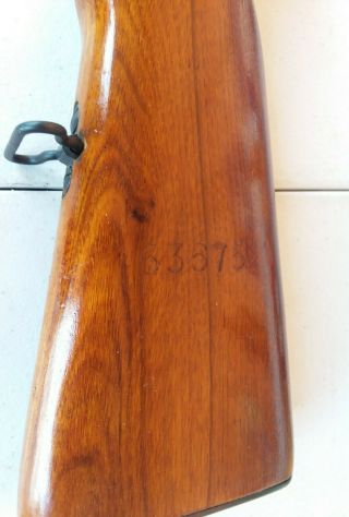 Vintage Chinese SKS Military Rifle Stock Serial Numbered Great Shape 3