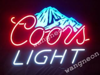 Rare Coors Light Mountain Dew Logo Neon Sign Beer Bud Light Fast