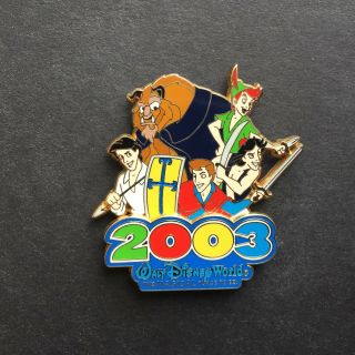 Wdw - 2003 The Magical Place To Be Heroes Disney Pin 21388