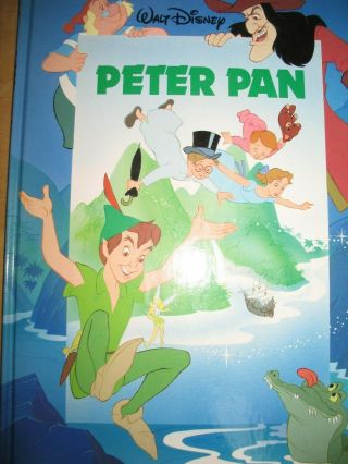 Walt Disney Peter Pan - Derrydale Books - 1989 - Euc