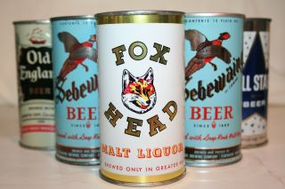 Fox Head Malt Liquor 12 Oz.  1950 