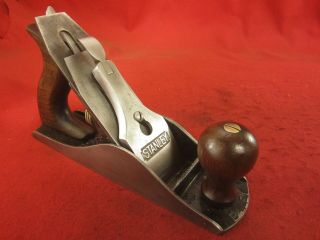 Vintage Stanley No.  4 Plane Type - 13 Sweetheart Blade Lightly Cleaned Unrestored