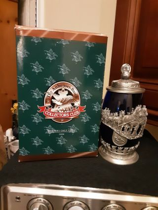 2004 Anheuser - Busch Collectors Club World Famous Clydesdales Beer Stein Cb29