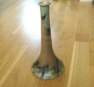 Ferriere La Petite French Art Nouveau Flower Posy Vase Antique Glazed Pottery