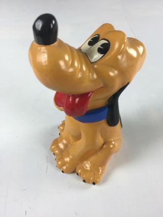 Disney Pluto Ceramic Piggy Bank Made Japan Walt Disney Productions Vintage