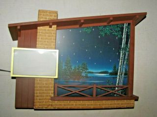 Starry Night Goblets Lighted Beer Sign Cabin Style Bar Hamm 