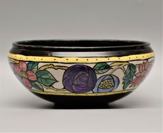 Glasgow Girls C R Mackintosh Arts & Crafts Roses Pottery Bowl