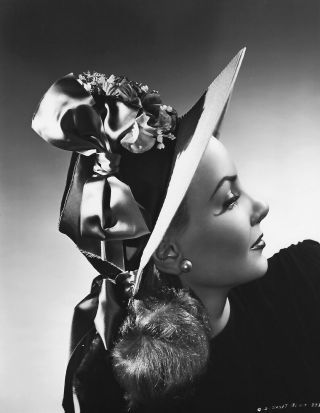 Vintage 1948 Film Noir I Love Trouble Janet Blair Exquisite Portrait Photograph 2
