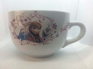 Strong Bond,  Strong Heart,  Frozen Elsa And Anna Disney 24 Oz Soup Coffee Tea Mug