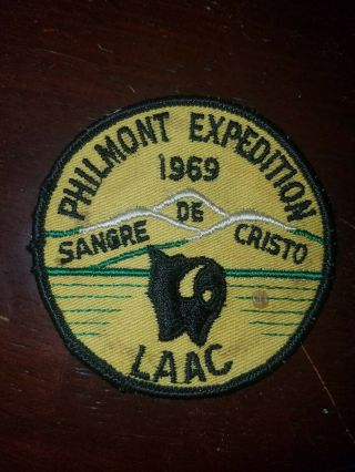 Boy Scout 1969 Los Angeles Area Council Philmont Expedition Patch