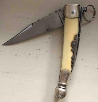 Old Vintage French Spanish Navaja Clasp Knife