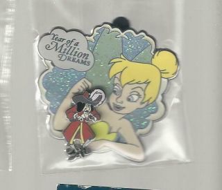 Disney Pin - Year Of A Million Dreams - Tinker Bell Captures Captain Hook
