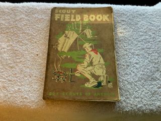 Vintage Scout Field Book 1955 Boy Scouts Of America
