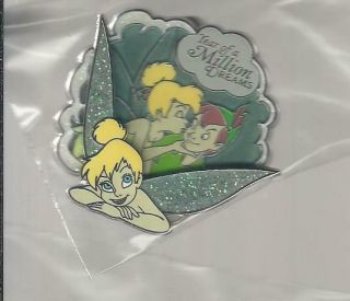 Disney Pin - Year Of A Million Dreams - Tinker Bell & Peter Pan