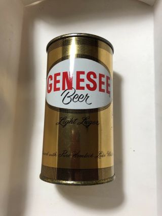 Genesee Beer 12oz Flat Top Can Genesee Brewing Rochester,  Ny Usbc 68 - 34