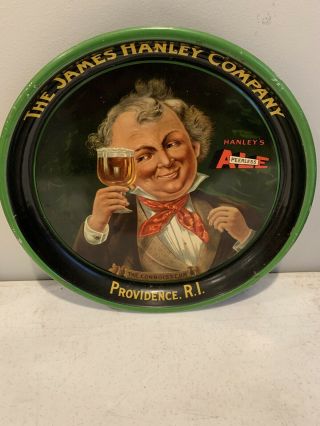 The James Hanley " The Connoisseur " Company Tray - Providence,  R.  I.  - Tough