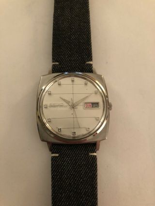 Vintage 1967 Seiko Men’s Automatic Watch - Serviced - Proof Diashock Gs Ks Grand