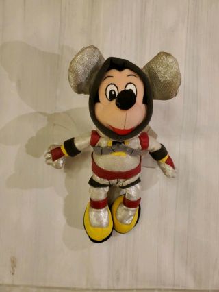 Vtg Mickey Mouse Mission: Space Astronaut 8 " Plush Doll Walt Disney World Parks
