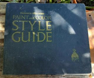 Vintage Sherwin Williams Style Guide 1940 