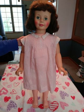 Vintage Ideal Dolls Patti Playpal Doll With Dress And Panties